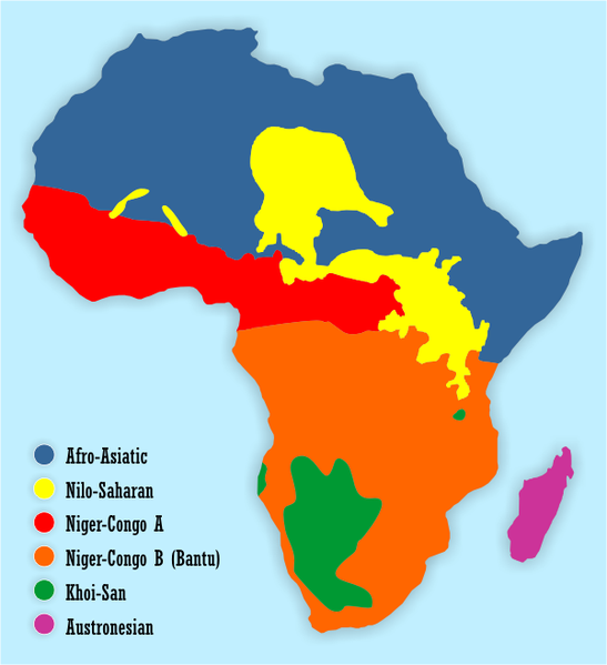 African language map