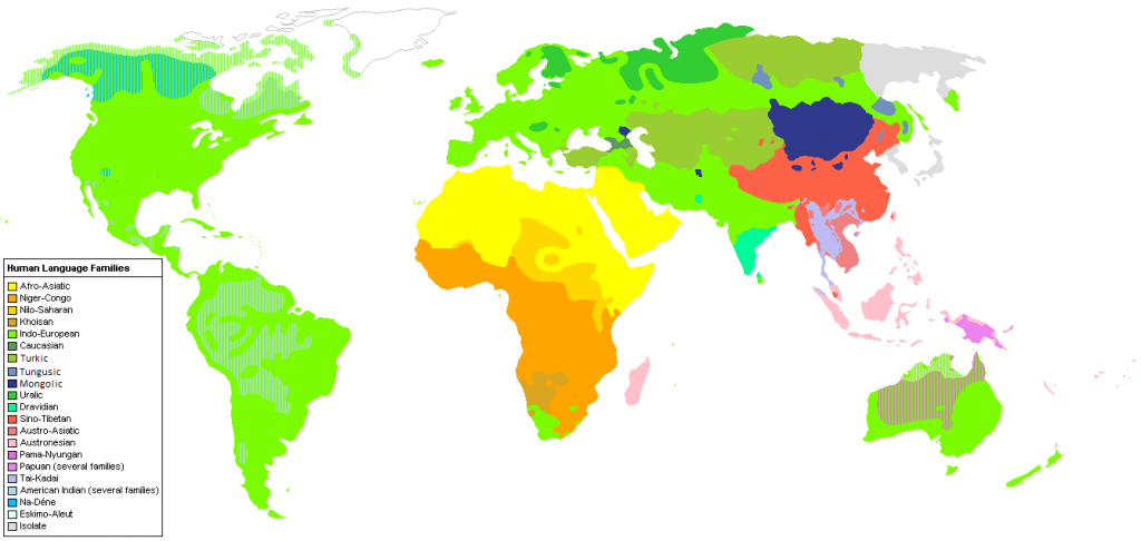 African language map