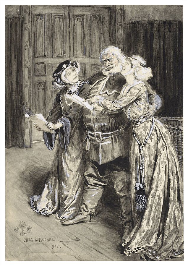 Falstaff and the Wives